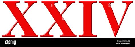 xxivn|XXIV Roman Numerals .